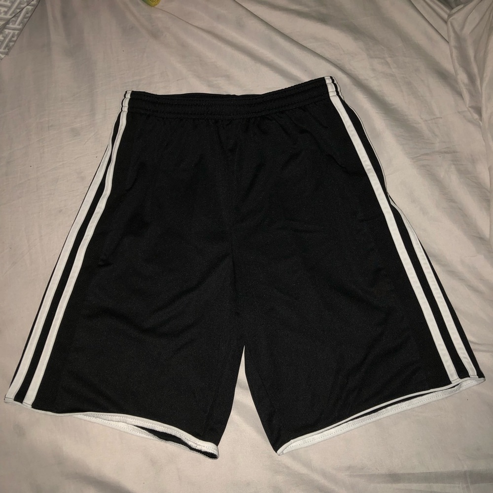 Adidas Boy’s Black Soccer Shorts